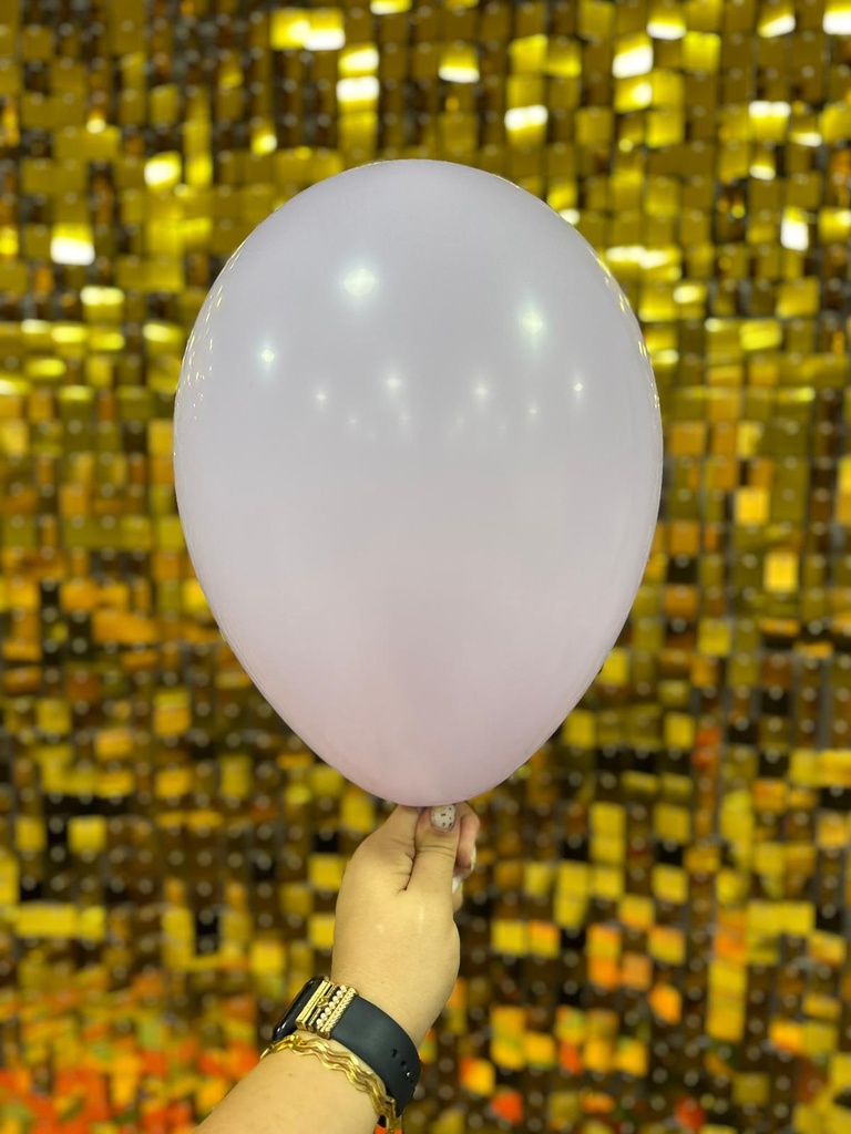 12" İç Mekan Makaron Balon Violet - 100 Adet