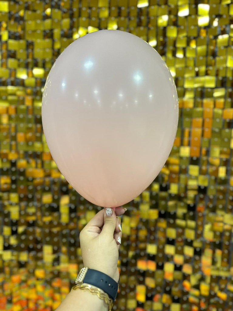 10" İç Mekan Makaron Balon Turuncu - 100 Adet